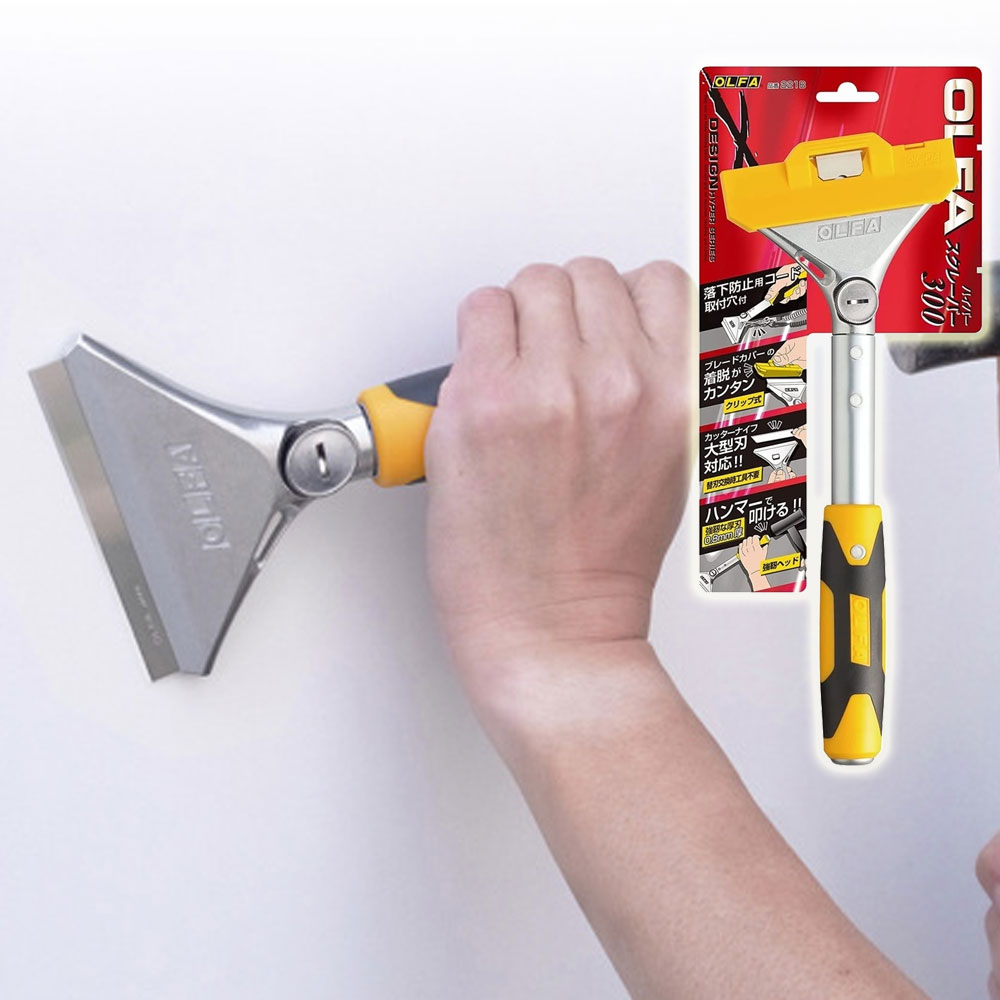 올파 일제 날 교체형 중형 스크래퍼 바닥칼 껌칼 밀칼 XSR-300