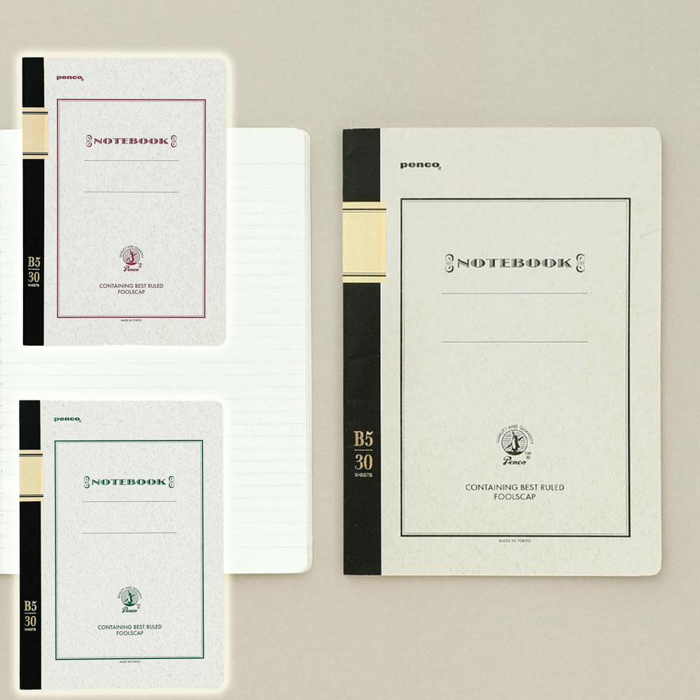 펜코 PENCO 빈티지 만년필 노트 유선노트 B5