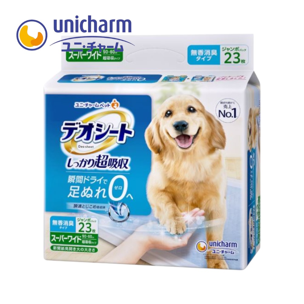 일본 유니참 데오시트 강아지 배변패드 슈퍼와이드 23매입