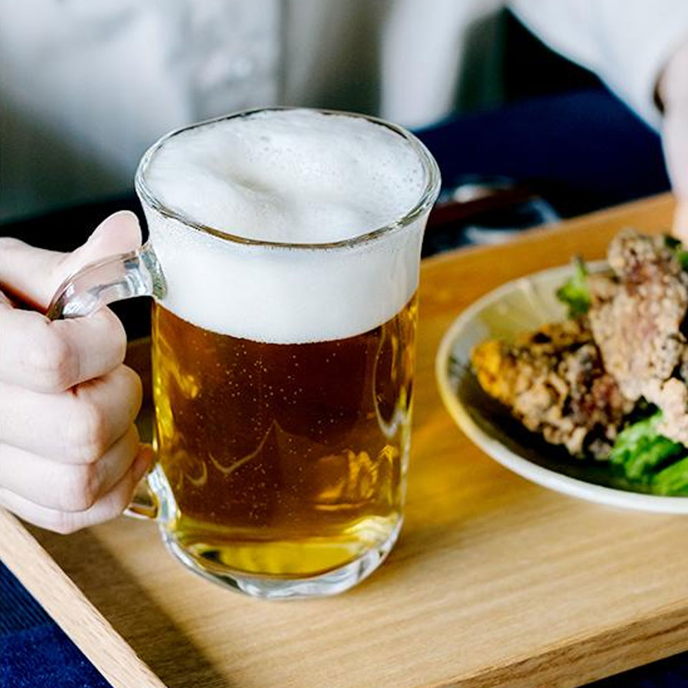 아데리아 테비네리 일본 유리컵 맥주잔 하이볼잔 310ml