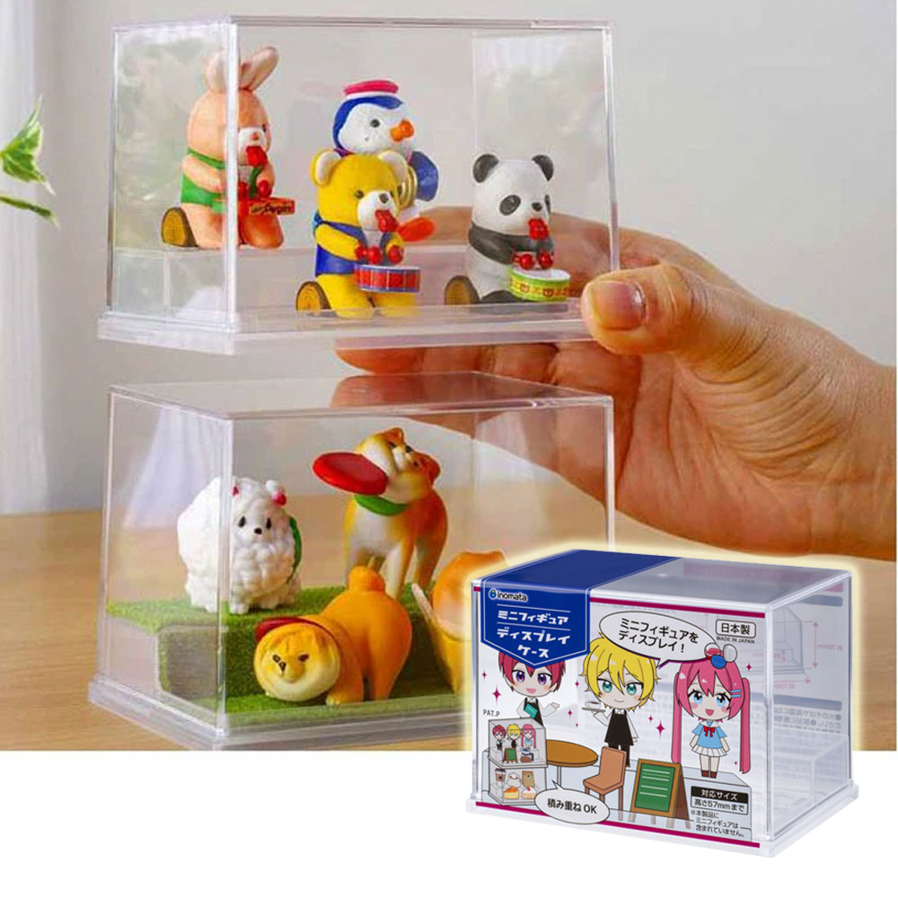 이노마타 미니 피규어 진열장 가챠 아크릴 케이스 전시 보관함