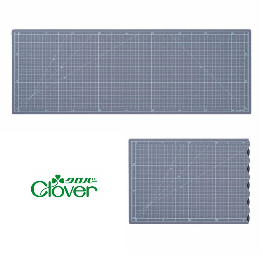 크로바 커팅매트 접이식 재단매트 A3 로터리커터 고무판 90x32cm 57-858