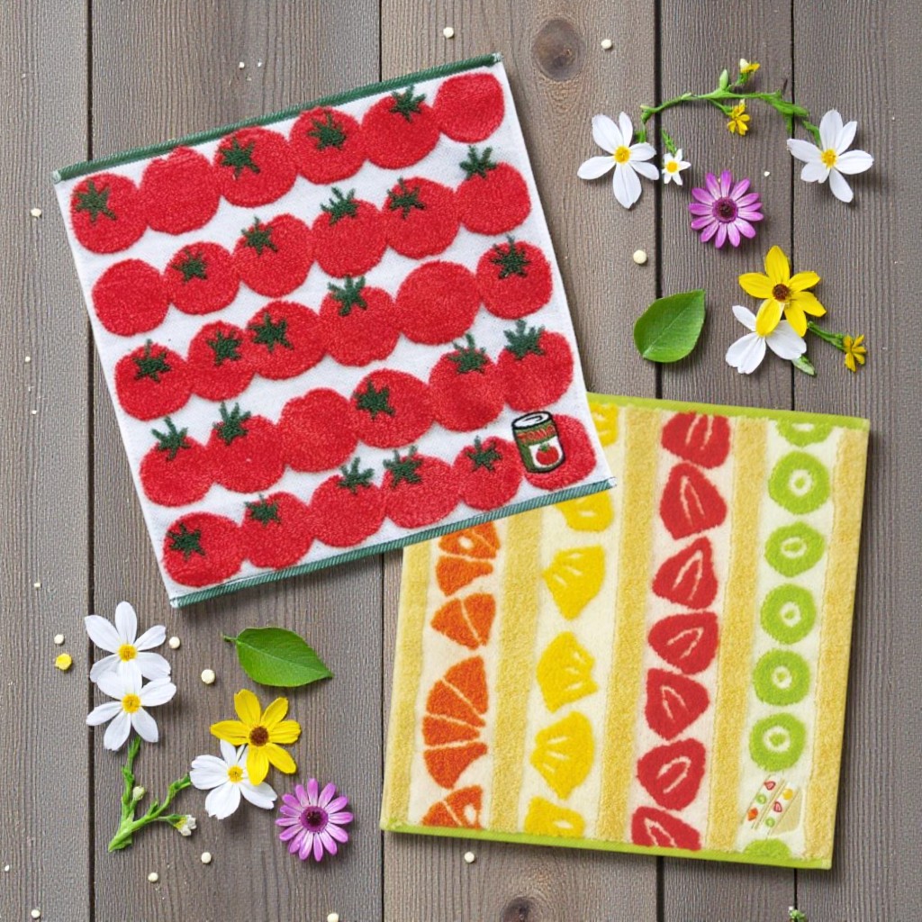 Prairie Dog 일본 이마바리 하라페코 구구 손수건 23x23cm