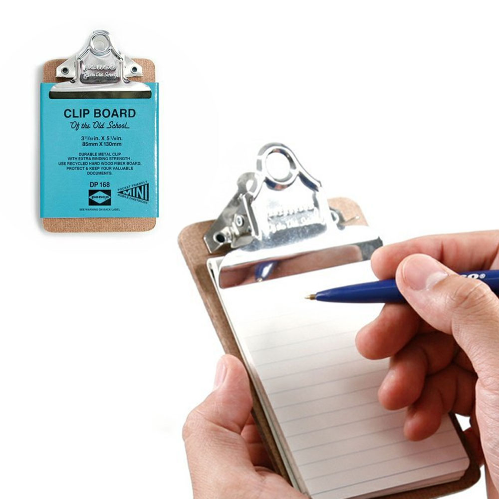 펜코 클립보드 미니 빌지꽂이 카페 메뉴판 실버