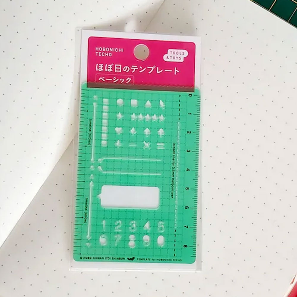 호보니치 스텐실 모양자 다꾸 모형자 Basic 기본