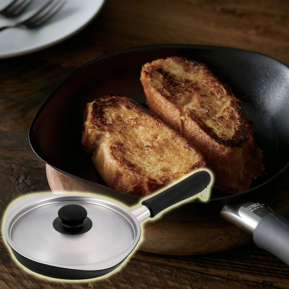 소리야나기 더블화이버 무쇠 인덕션 프라이팬 뚜껑포함 18cm