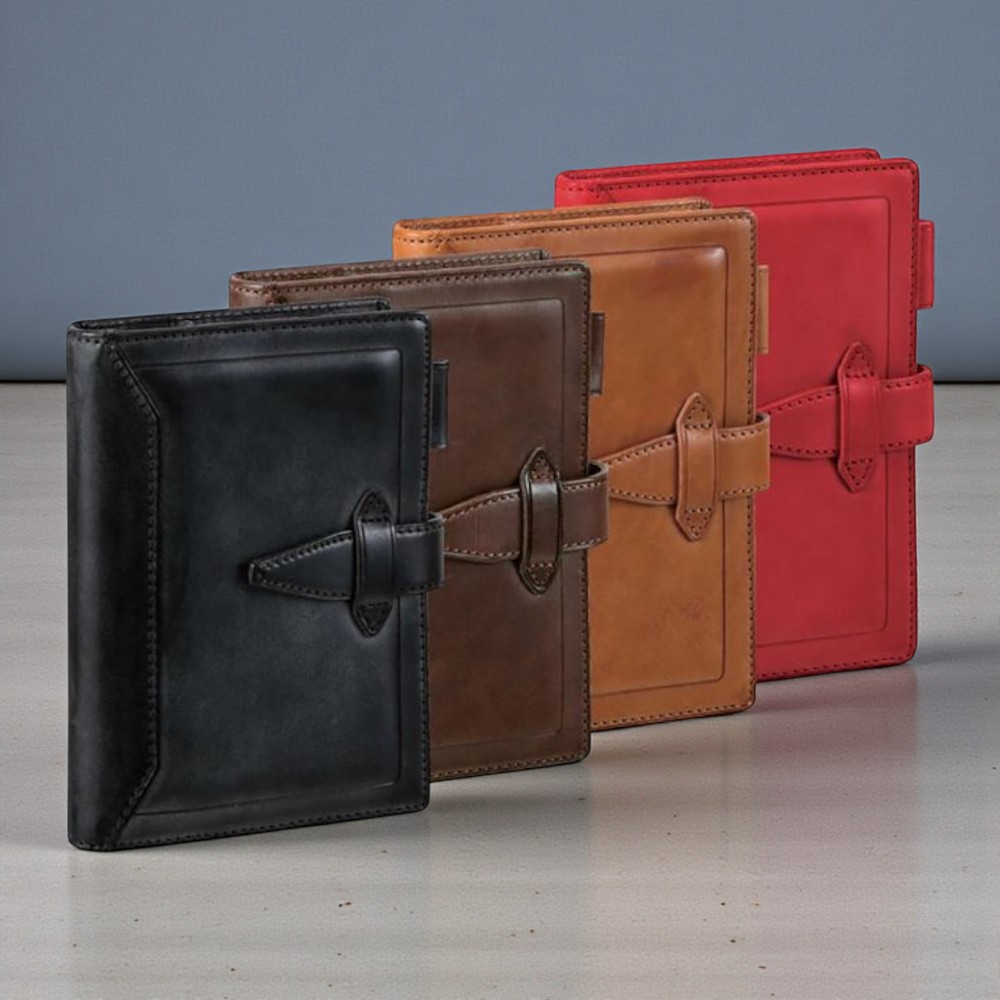 레이메이 6공 24mm 가죽 다이어리 다빈치 로로마 클래식 A6