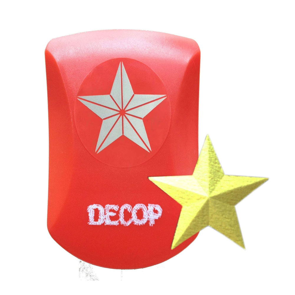 데콥 모양펀치 다꾸 엠보싱 펀칭기 3D 별 모양 펀치