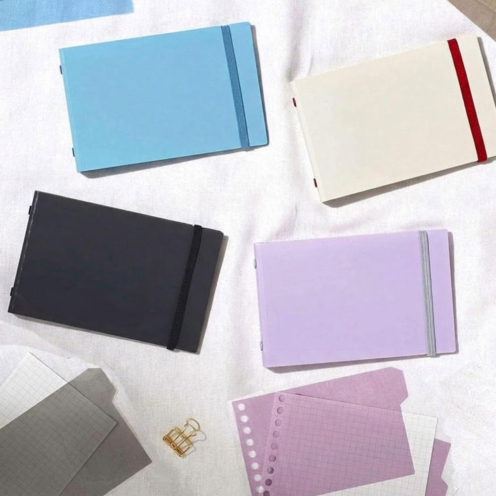 마루망 루즈리프 미니바인더 므네모시네 미니 수첩 단어 암기장 B7