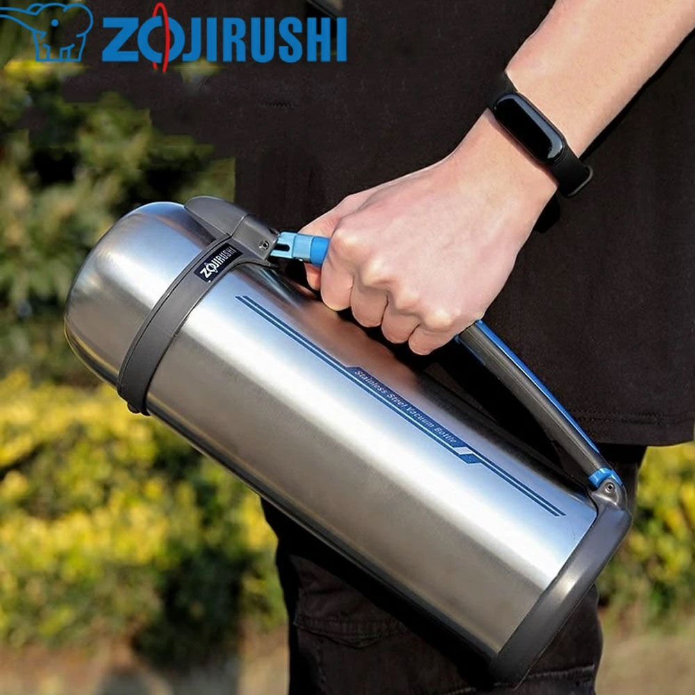 조지루시 대용량 스텐 보온병 보냉병 캠핑 등산 대형 마호병 2L