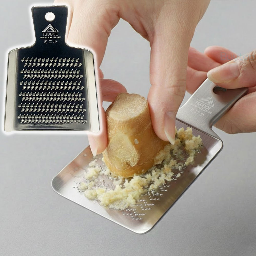 츠보에 일본 미니 강판 생강 마늘 와사비 스텐 미니강판