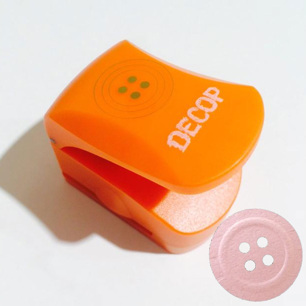 데콥 모양펀치 다꾸 엠보싱 펀칭기 3D 단추 모양 펀치 25mm