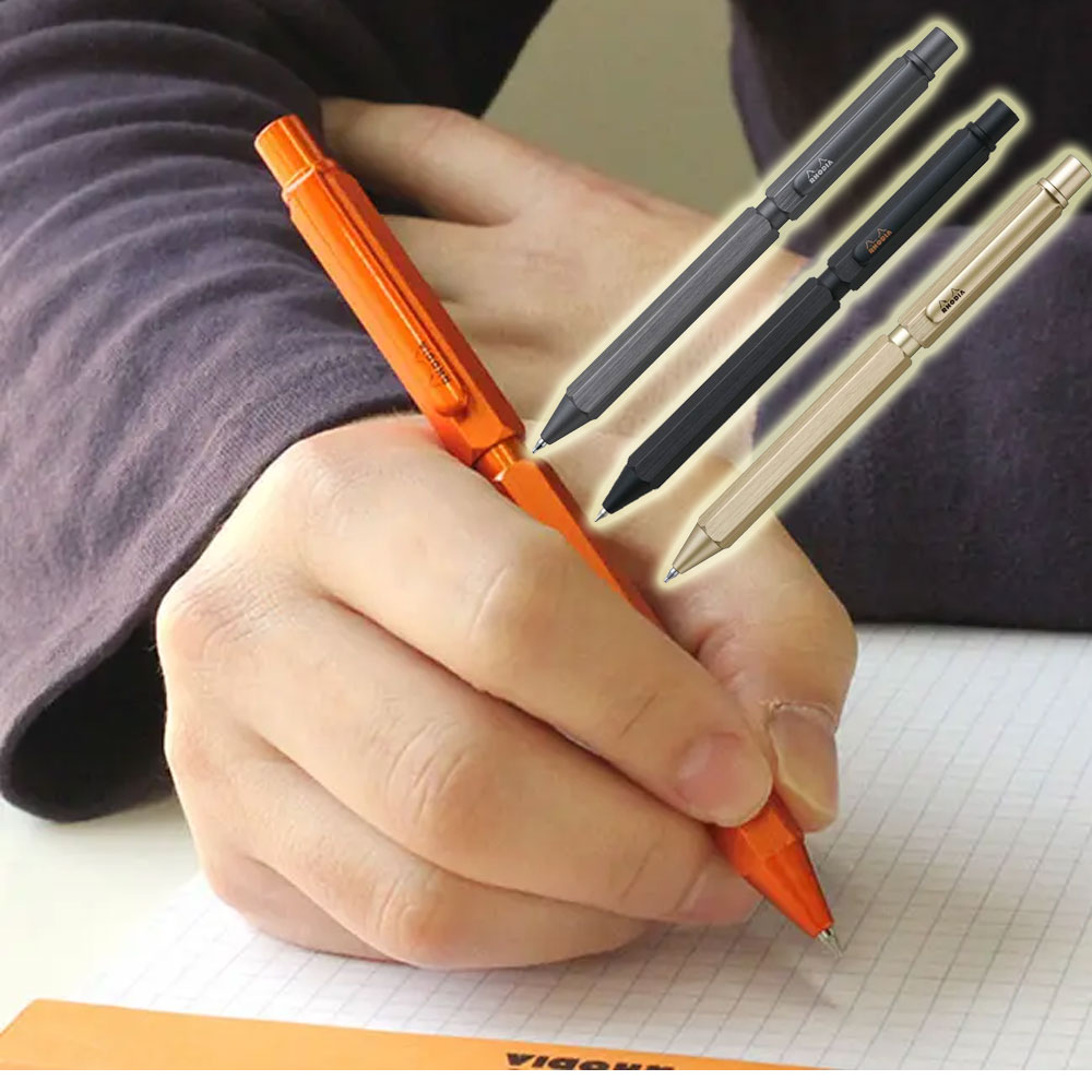 로디아 멀티펜 스크립트 0.5mm 각인 고급 필기구 볼펜