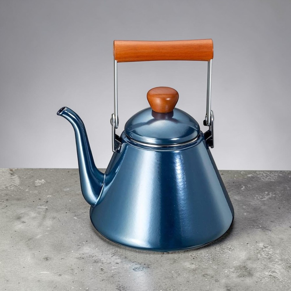 다카기금속 오닉스블루 법랑주전자 인덕션 주전자 1.7L