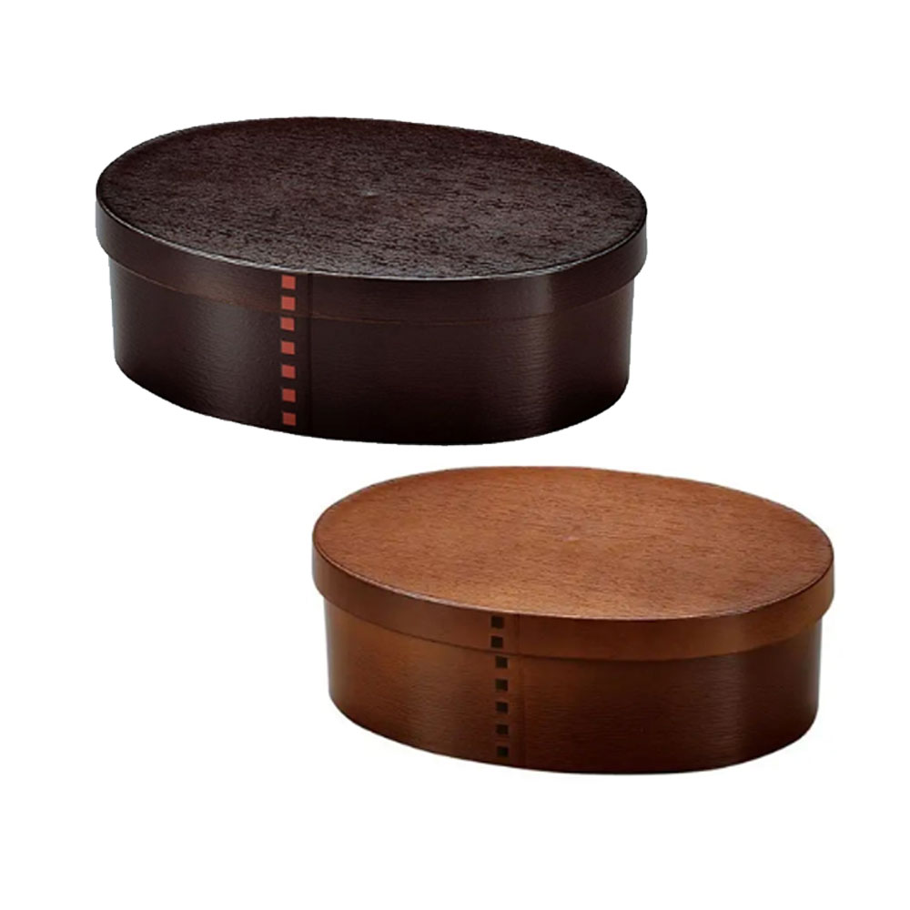 일본 하코야 와파 소풍 도시락통 직장인 나무 도시락 대형 800ml