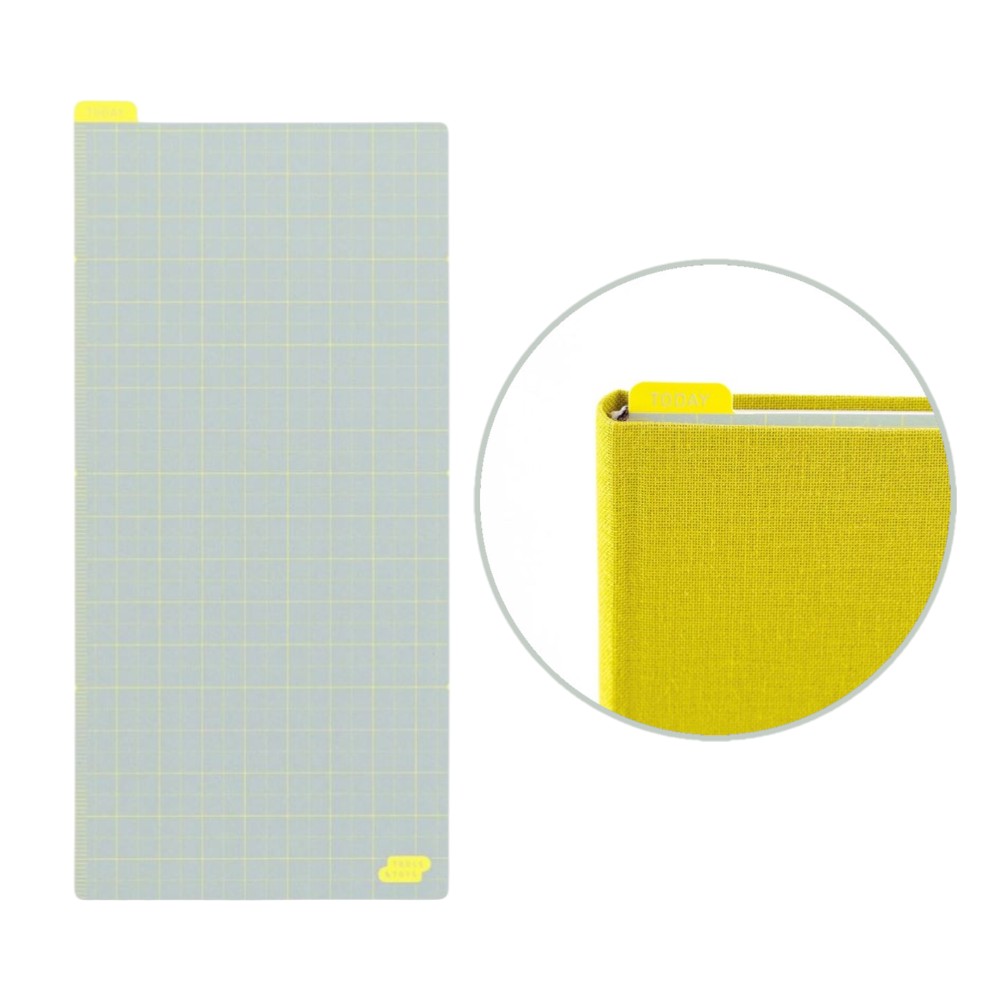 일본 호보니치 다이어리 책받침 아이스 그레이 A6 위크