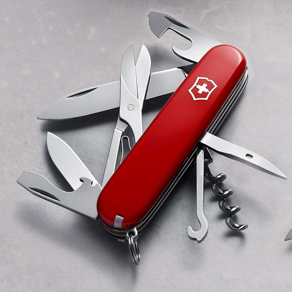 [리퍼] 빅토리녹스 맥가이버칼 다용도 멀티툴 헌츠맨 아웃도어 캠핑 포켓 나이프 1.3713