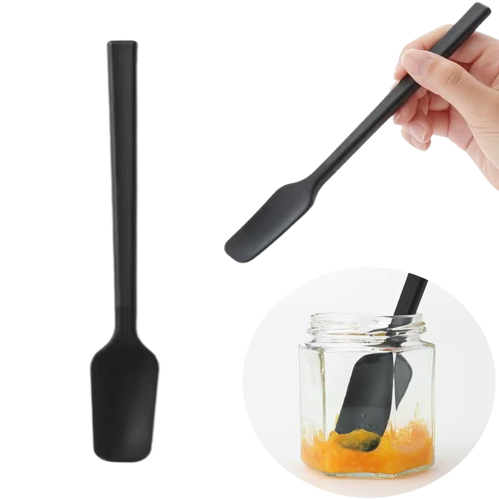 일본 에코금속 실리콘 잼 스푼 스프레더 미니 스파츌라