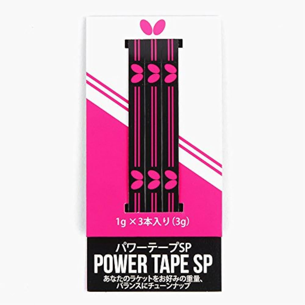 버터플라이 탁구용품 파워테이프 일본 탁구채 무게 증량테이프