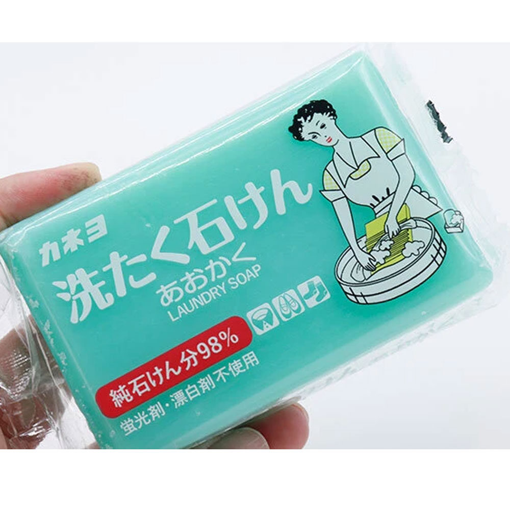 일본 카네요 빨래비누 찌든때 손빨래 비누 행주비누