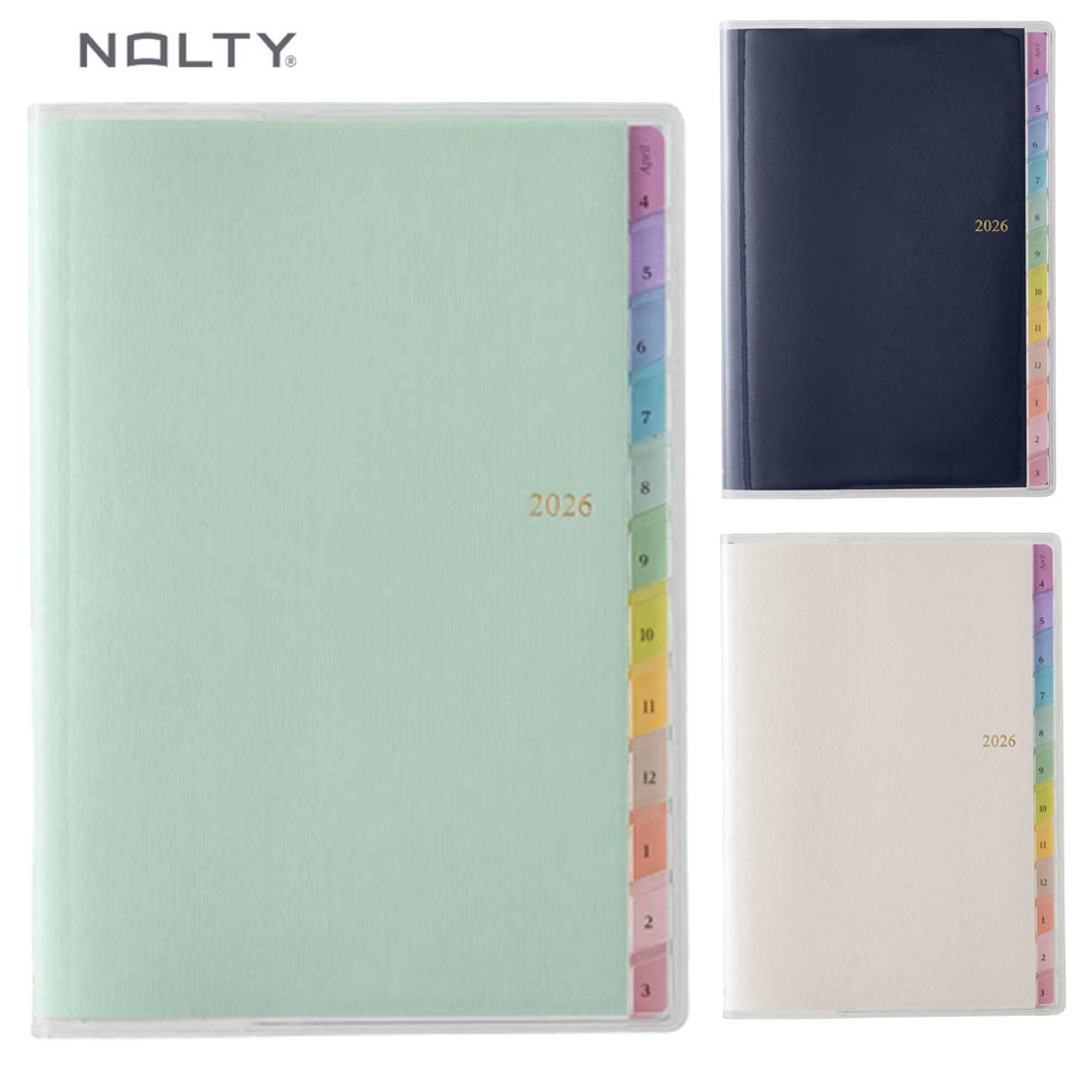 놀티 2026 4월 시작 페이젬 PAGEM 다이어리 위클리 플래너 B6