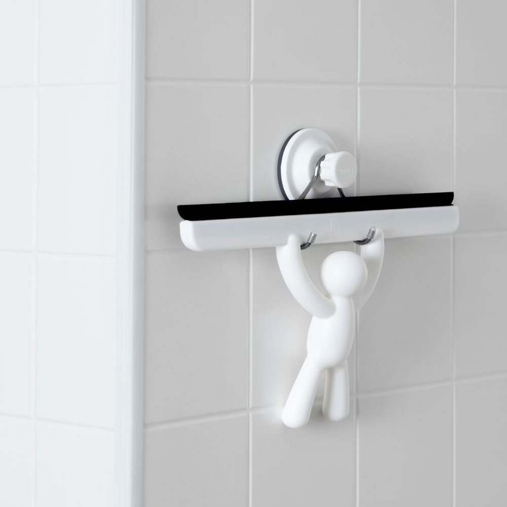 움브라 버디 접착식 스퀴지 욕실 화장실 거울 물기제거 스퀴즈