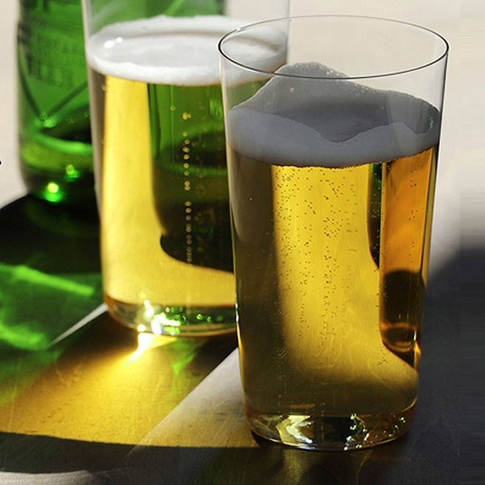 기무라 글라스 컴팩트 맥주컵 유리 맥주잔 샴페인잔 400ml