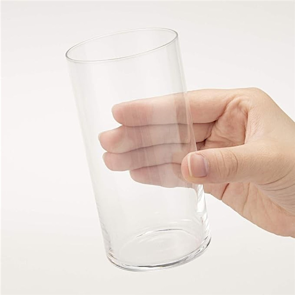 일본 도요사사키 실크라인 텀블러 305ml 카페 유리컵 물컵