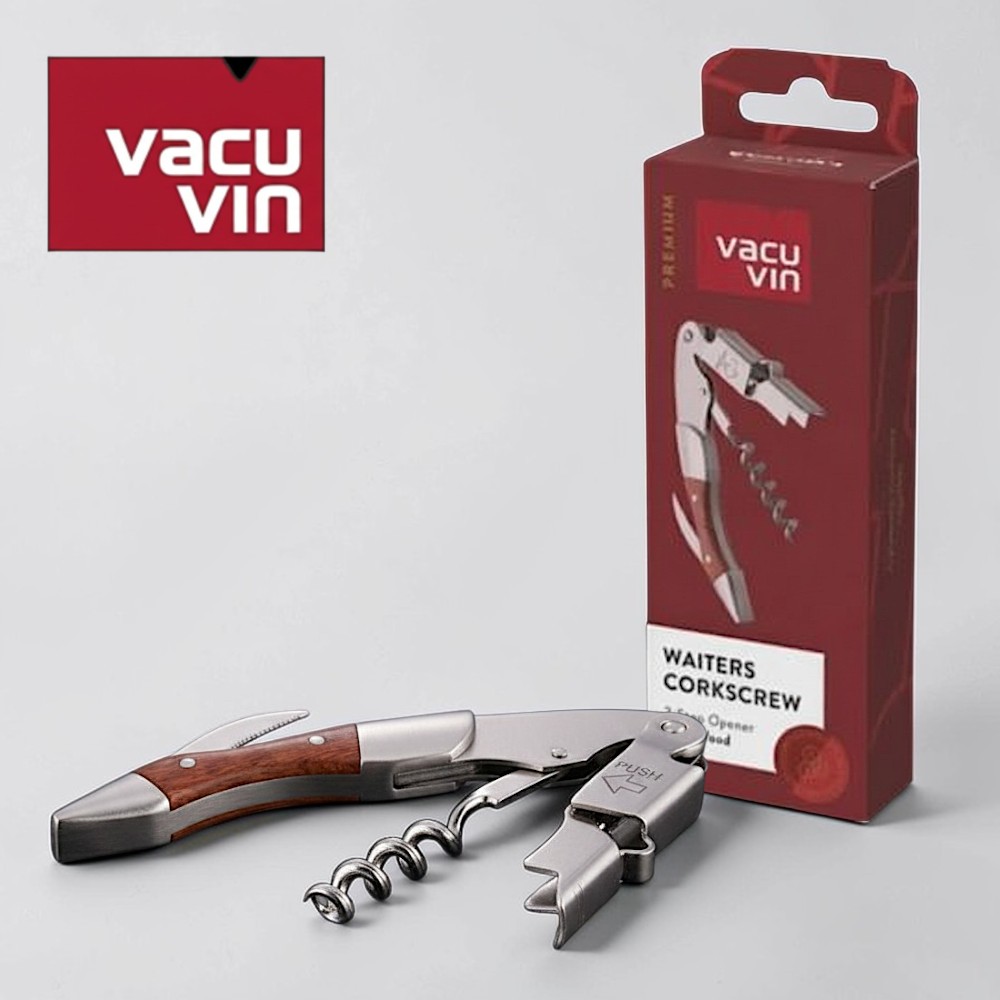 배큐빈 와인오프너 우드 핸들 코르크스크류 수동 와인따개