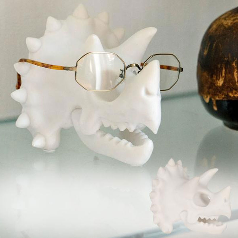 덜튼 트리케라톱스공룡 안경 선글라스 거치대 펜꽂이 소품 홀더