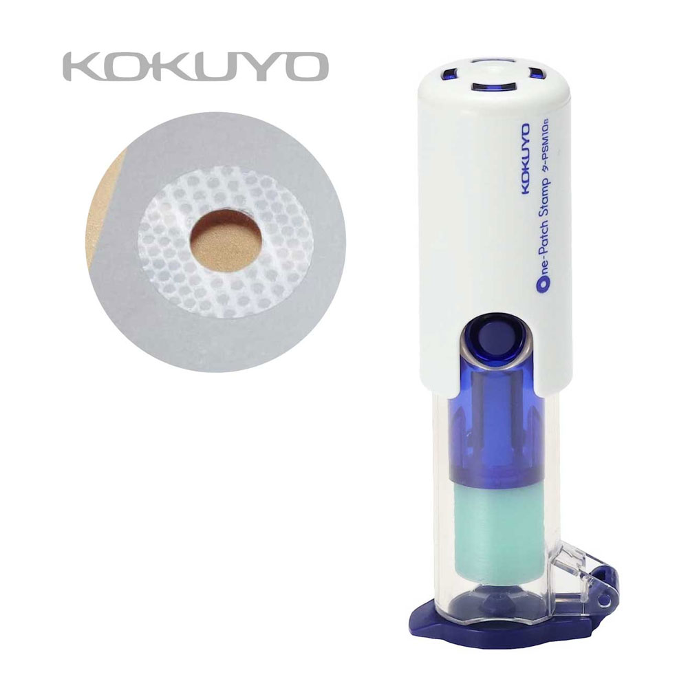 고쿠요 펀치 구멍 보강 씰 패치 구멍 보호 도너츠스티커 스탬프