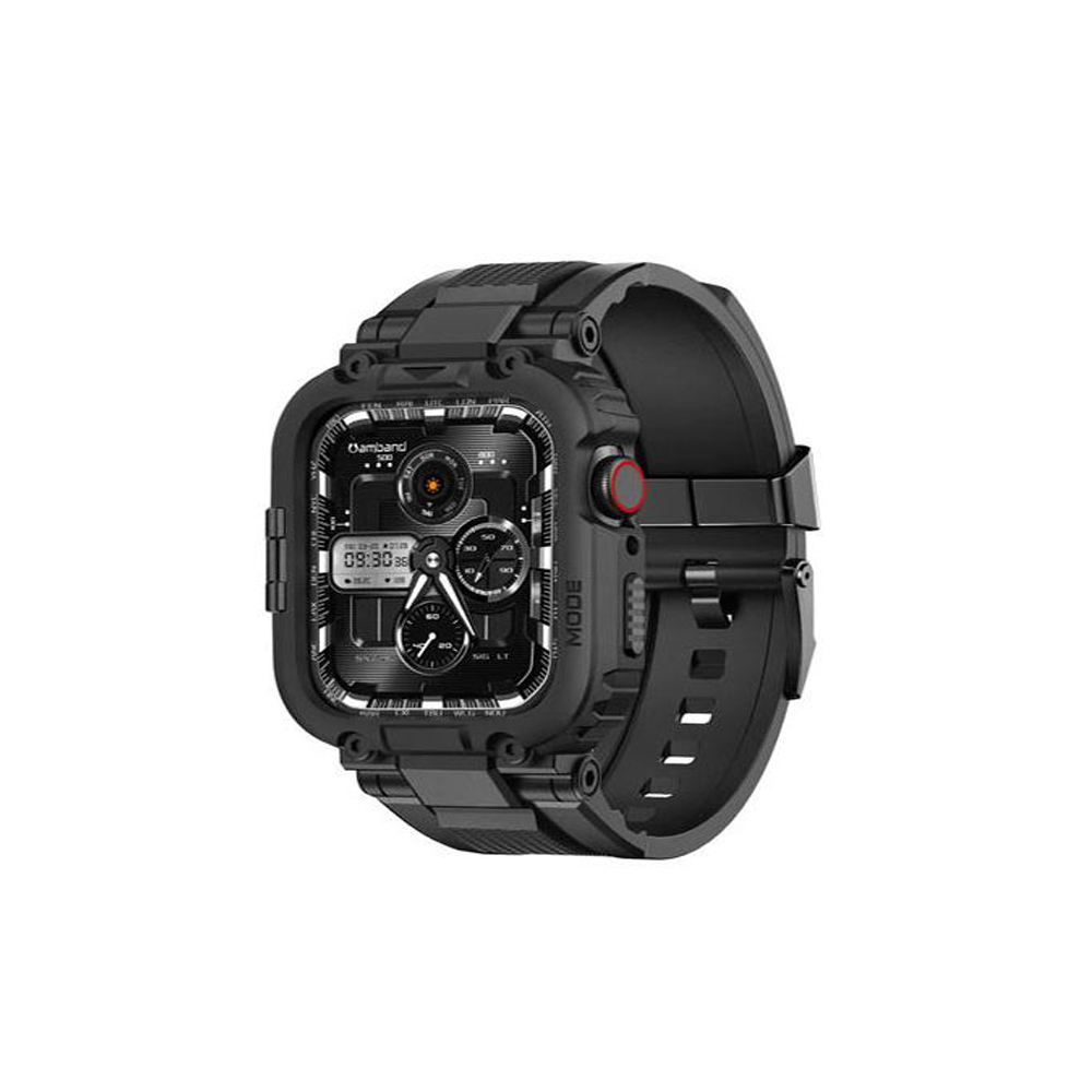 [리퍼-포장훼손] 암밴드 애플워치스트랩 M1 스포츠시리즈3 밴드 시계줄 병행 44mm 블랙