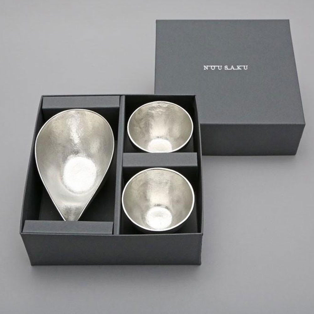 일본 노사쿠 카타구치 S + 구이노미 주석잔 2개 세트