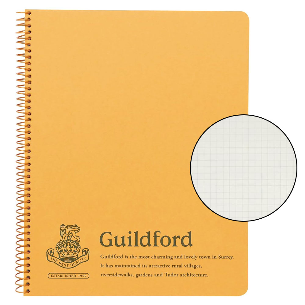 쿄쿠토 길포드 일본 고급 스프링 노트 스퀘어 그리드 노트 B5