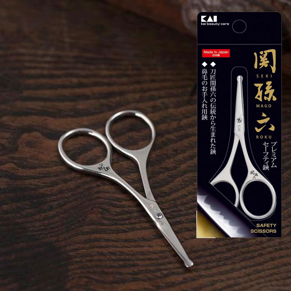 KAI 카이 일본 고급 코털가위 탄소강 수동 코털제거기 잔털정리