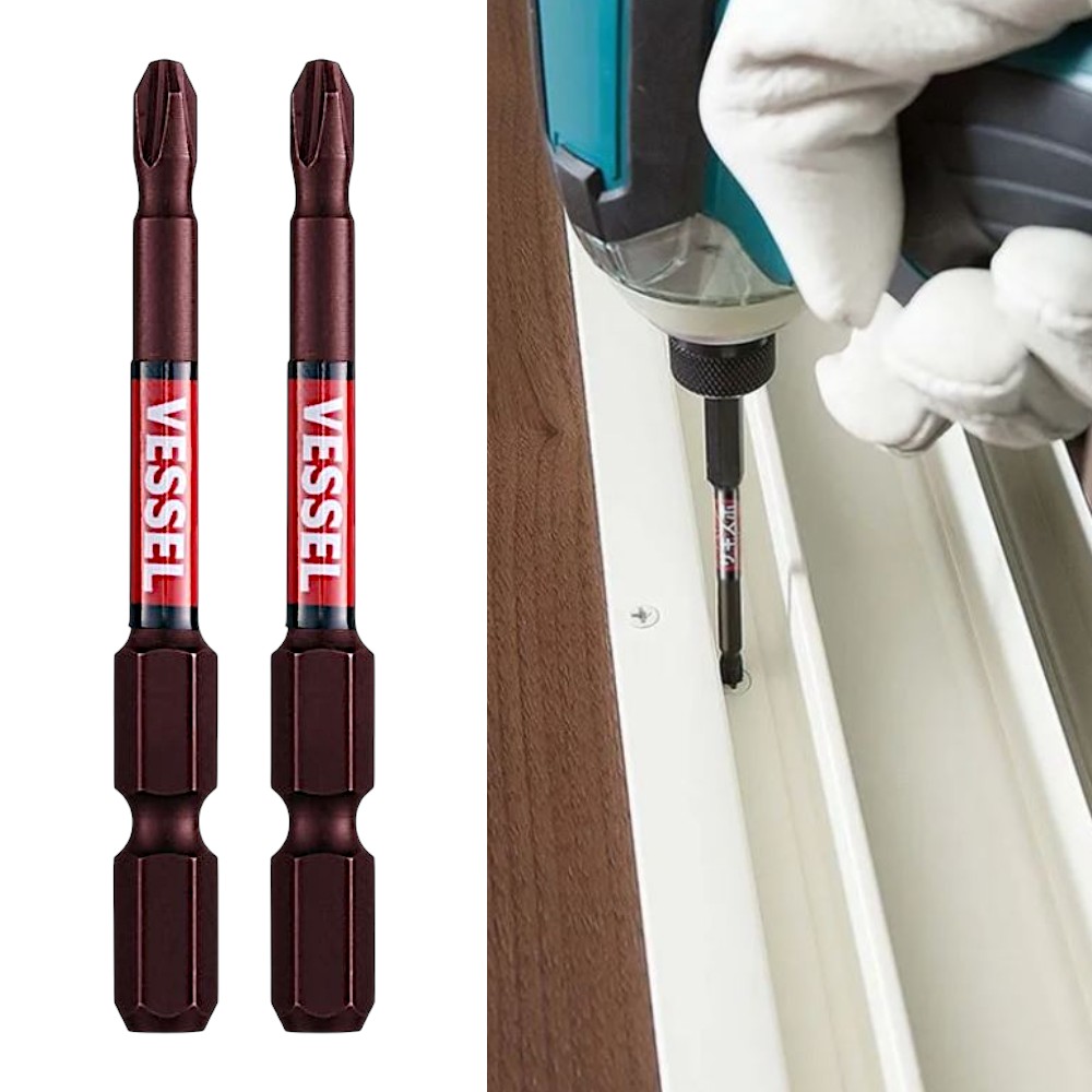 베셀 사키스보 이단비트 SS162065 십자 토션비트 2pcs 세트