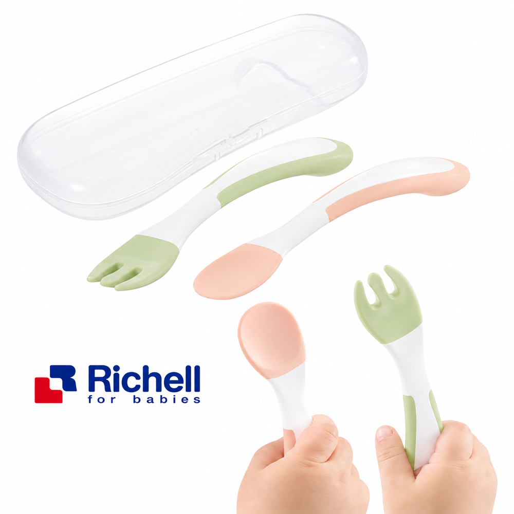 릿첼 TLI 소프트 잼잼 케이스 포함 스푼 포크세트