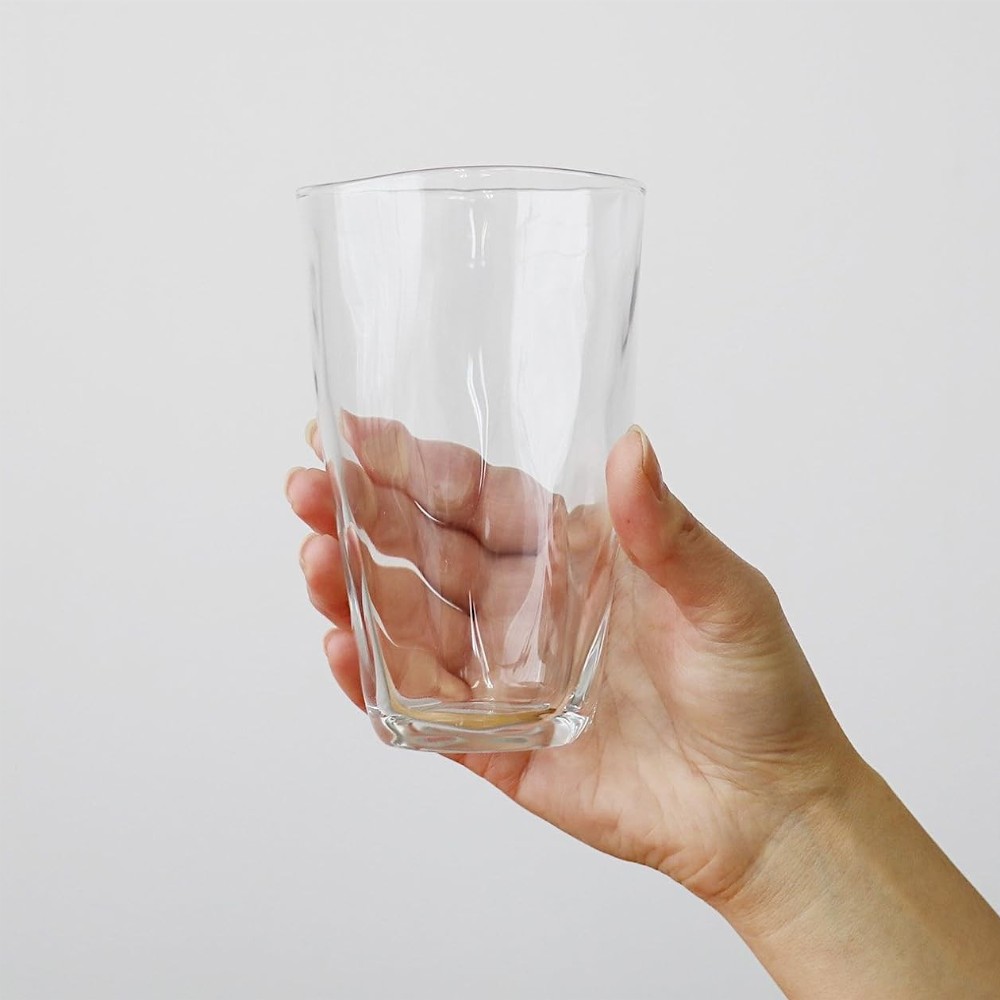 일본 아데리아 테비네리 유리컵 맥주잔 아이스커피잔 370ml