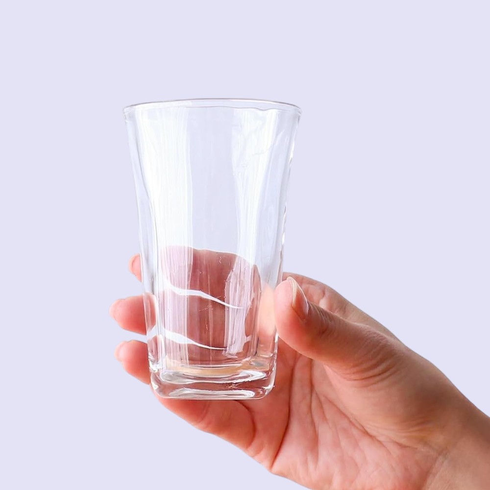 일본 아데리아 테비네리 유리컵 글라스 160ml 소형컵 물컵