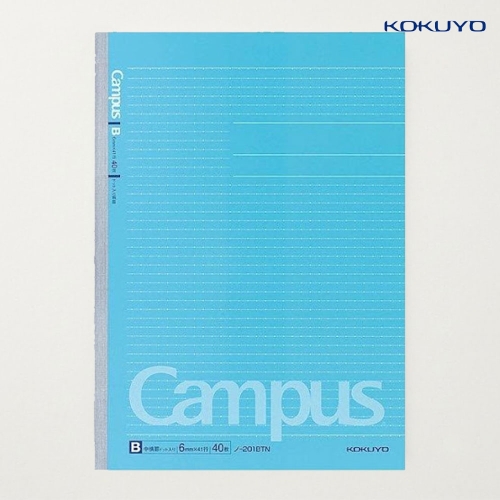 고쿠요 캠퍼스 베이직 노트 6mm 도트선 A4 공책