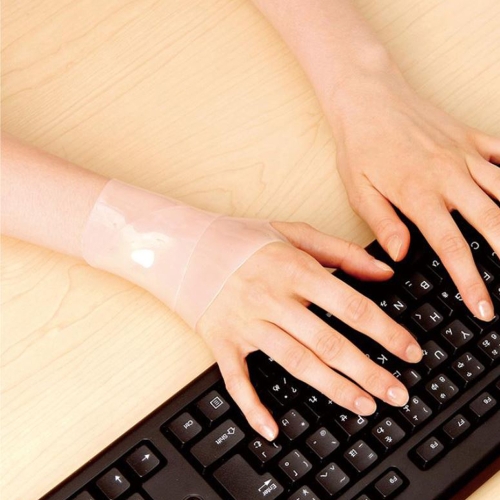 일본 나카야마시키 바디프레임 실리콘 방수 손목보호대 아대 밴드