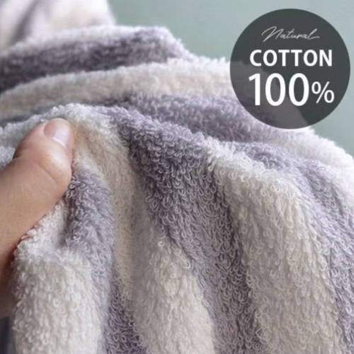 Hiorie 일본 타올 호텔식 페이스 타월 스트라이프 수건 Hotel Style Stripe face towel