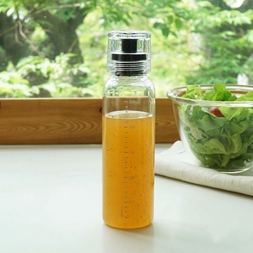 일본 하리오 내열유리 기름 오일병 드레싱 소스보틀 블랙 250ml