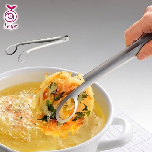 옥스 레이에 튀김 고기 집게 일본 스텐 다용도 요리집게 24cm