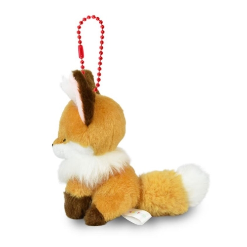 어뮤즈 여우 키링 인형 볼체인 별사탕 브라운 12.5cm
