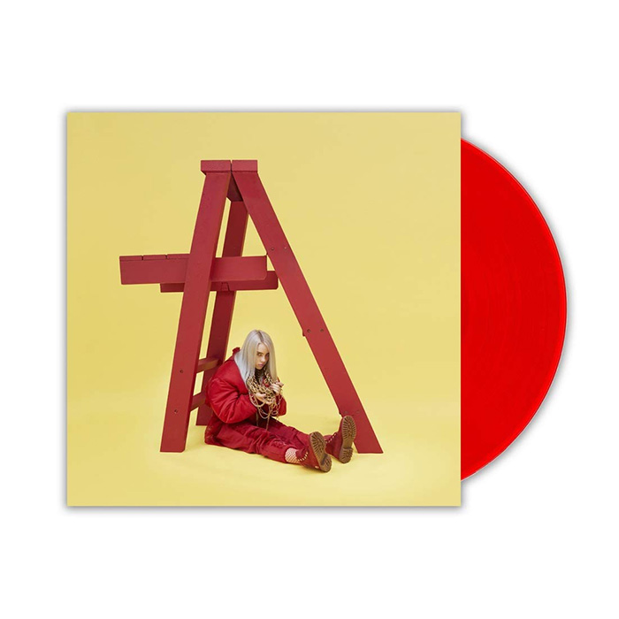 [리퍼] LP 빌리 아일리시 Billie Eilish - Don't smile at me 레드 바이닐 엘피판