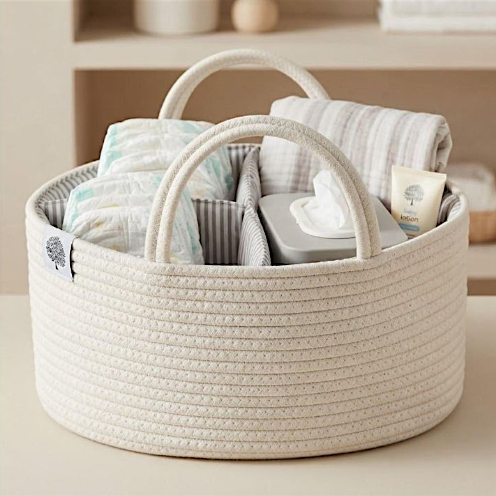 Parker Baby 파커베이비 기저귀 정리 로프 가방 다용도 수납 백