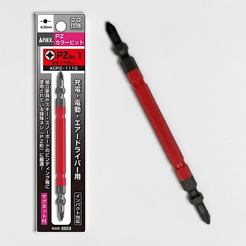 아넥스 PZ 컬러 드라이버 비트 포지비트 전동비트 110mm ACPZ-1110