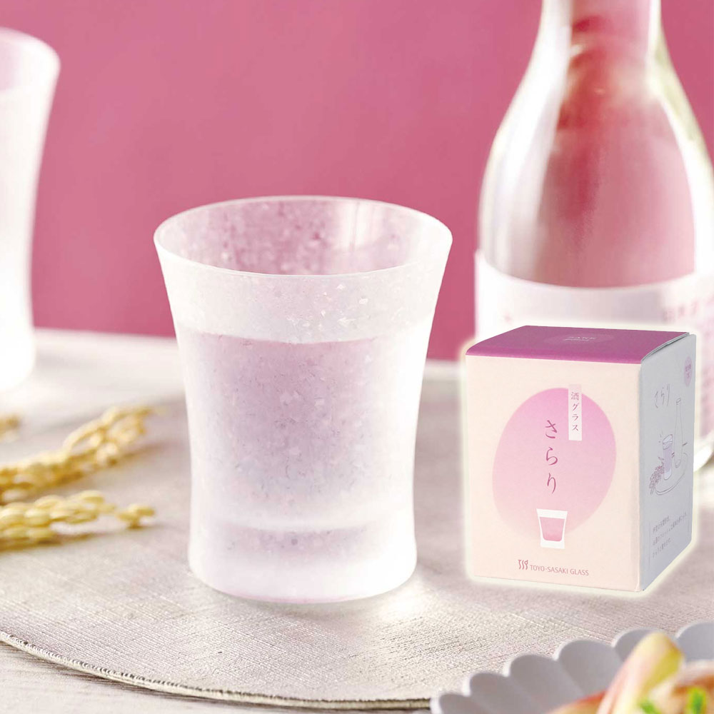 도요사사키 미스트 사케잔 미스티 포크 반투명 술잔 소주잔 140ml