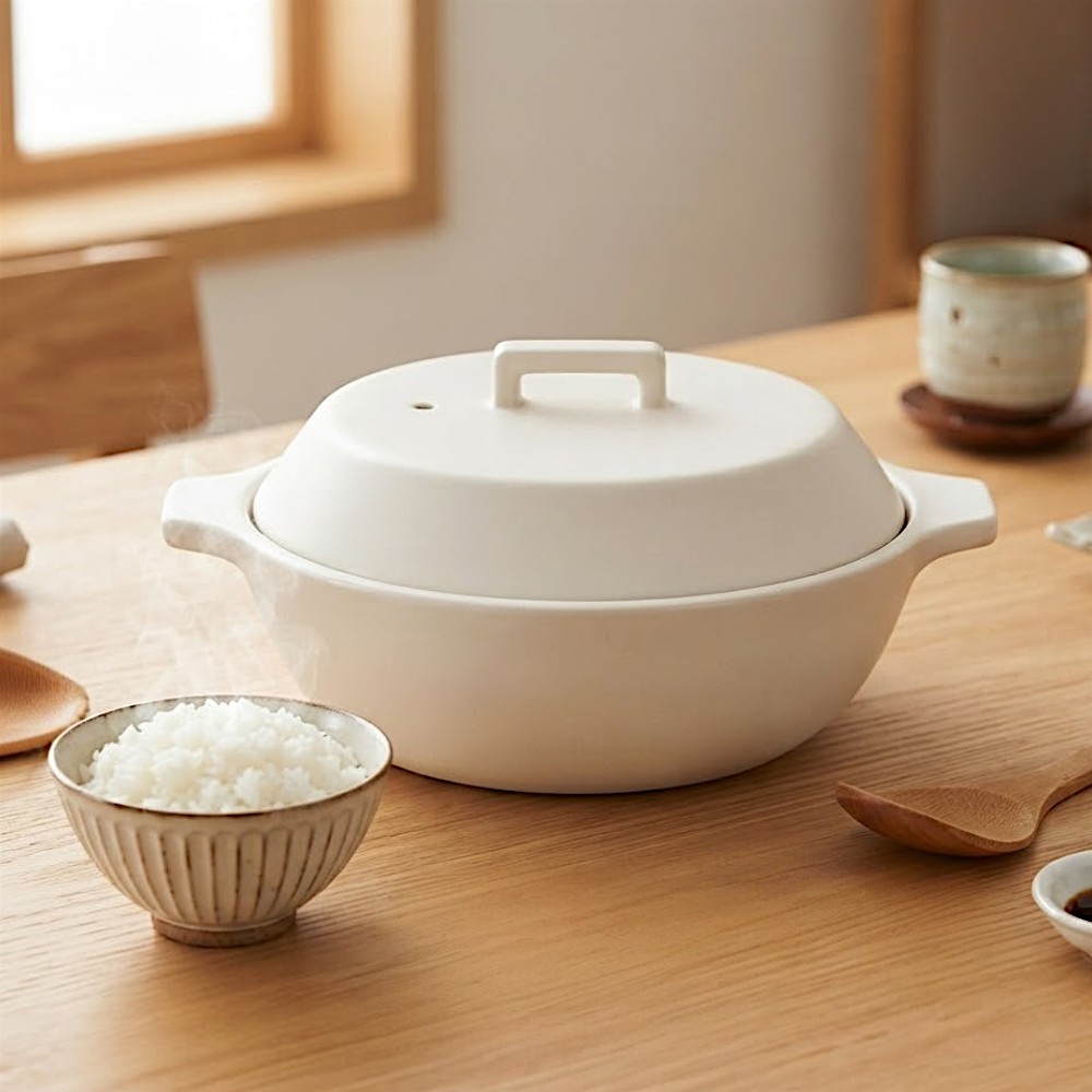 킨토 카코미 직화 오븐 전골 찜 냄비 라이스쿠커 뚝배기 1.2L